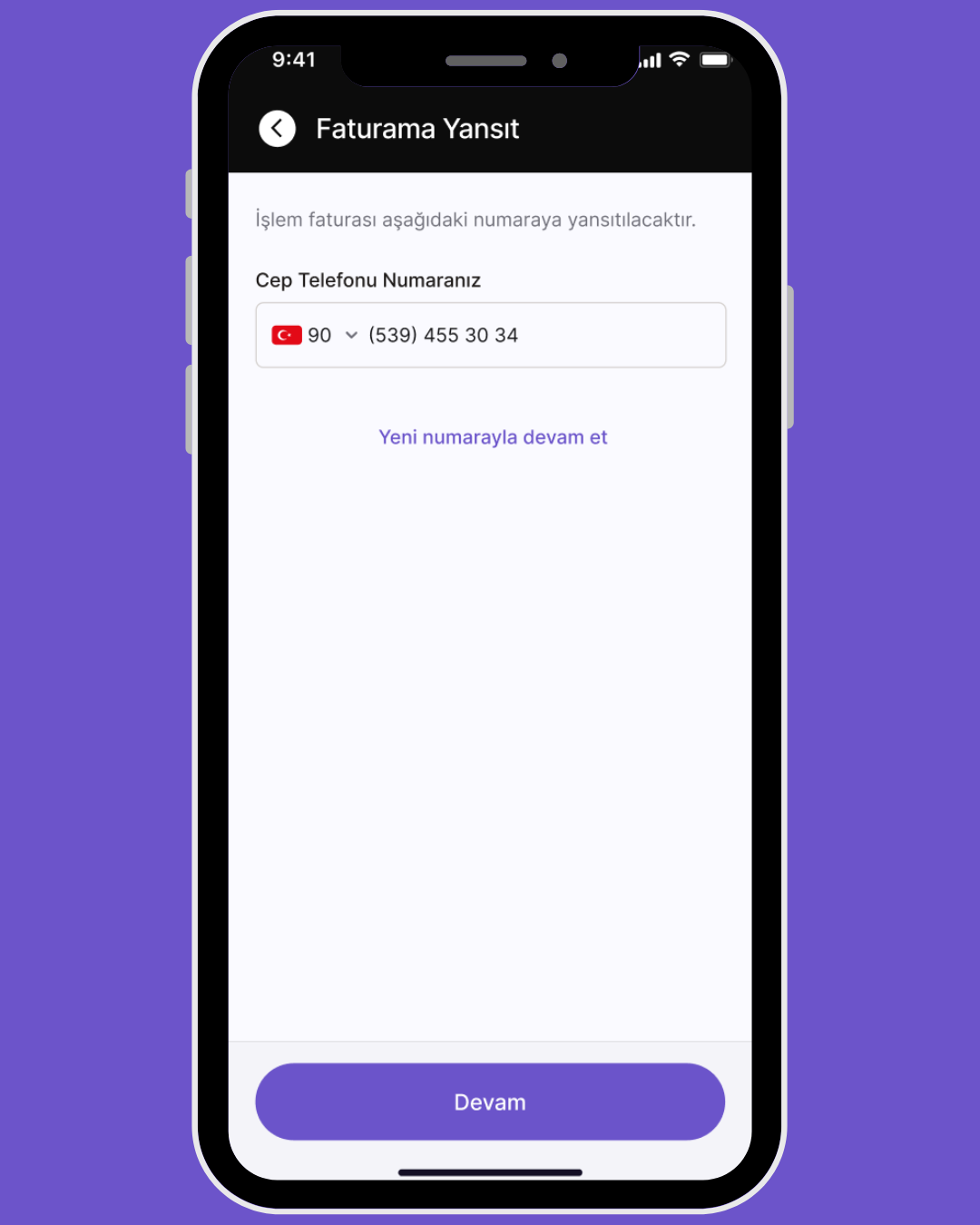 Uygulama İndirme Ekranı